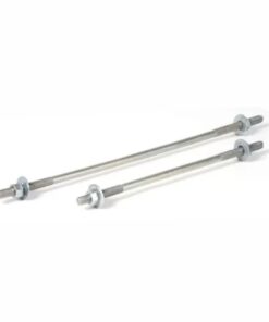 VARILLA ROSCADA Gº Ø 3/8" 250 mm c/tuerca y arand.